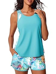 Summer Mae Blouson Tankini Swimsuits for Women 2025