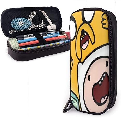 Amazon Co Jp アドベンチャー タイム ペンケース 筆箱 ペンポーチ 大容量 ペンバッグ ツールバッグ 部品袋 化粧品バッグ 化粧ポーチ 高校生 男子 女子 おしゃれ かわいい 大容量 収納 小物入れ 中学生 小学生 シンプル オフィス用プレゼント ホーム キッチン