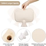 Heyu-Lotus 1L Hot Water Bottle with Soft Knitted Cover for Pain Relief view 4