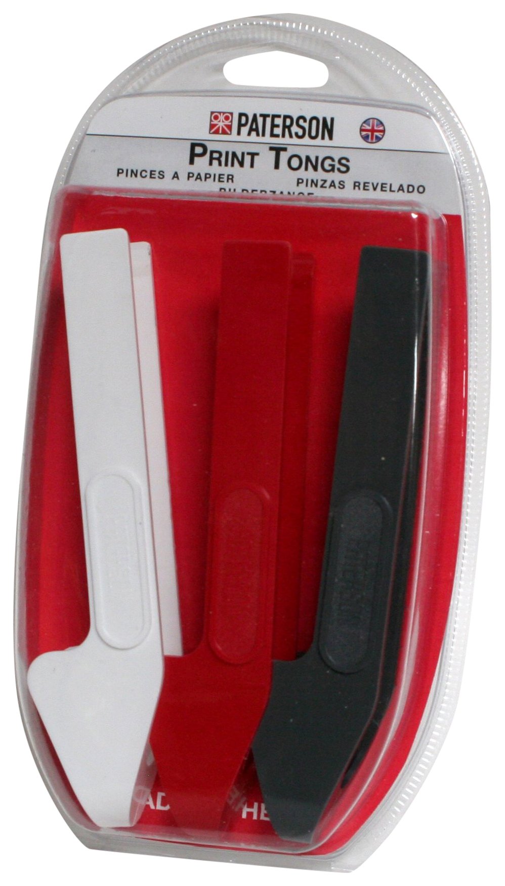 Paterson ptp341 – Clamps for copies, pack of 3 units (white, red and black)