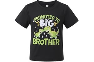 Keepatin Big Brother Shirt,Promoted to Big Brother Gift Tshirt Boy,T Shirt for Kid Dinosaur,Pregnancy Announcement T-Shirt