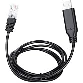 FTDI USB Programming Clone Cable Control Cord Cat for Icom OPC-1122 CYF5000 | IC-F111S IC-F2810 IC-F5061D IC-F5062 IC-F560MPT IC-F621TR IC-F6300 IC-F9511S IAS X-BAND 50 RMK-4 UR-FR5000 UR-FR6000