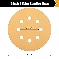BOSHCRAFT 30 Pcs Sanding Discs, 400 Grit 5 Inch