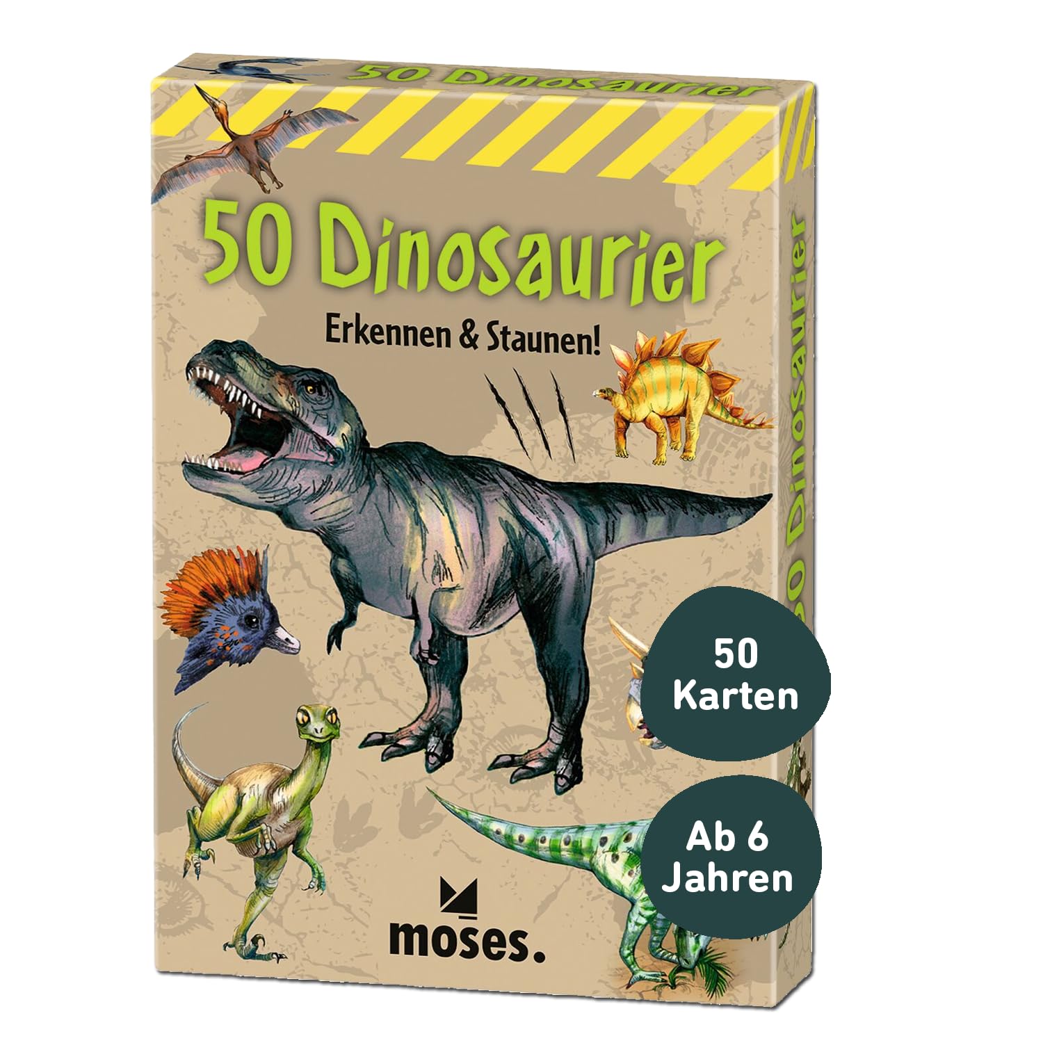 Moses 40212 50 Dinosaurs: Recognise and Amaze (Expedition Nature)