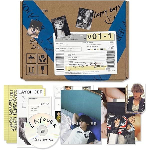 Amazon.com: BTS V- Layover (﻿LP): CDs & Vinyl