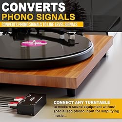 Jancane Phono Preamp for Turntable- Mini Electronic
