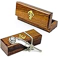 Pirate's Melody: Nickel-Plated Bosun's Pipe Whistle with Chain & Handcrafted Rosewood Anchor Case | Unleash the Spirit of the Sea with Nagina International's Maritime Decor Collection