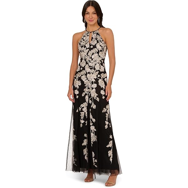 Amazon.com: Adrianna Papell Women's Matelasse Long Dress Amazon.com: Adrianna Papell Women's Matelasse Long Dress