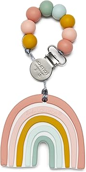 rainbow teething toy