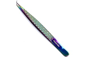 LLBA Lash Tweezer Professional Volume False Lash Application Tool | Multi Shapes & Purposes Tweezers | Non-Slip Grip Tweezers