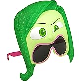 Sun-Staches Inside Out Official Disgust Sunglasses | Disney Pixar Costume Accessory | UV400 | One Size Fits Most