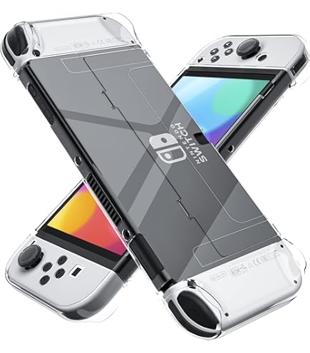 Amazon.com: KCT 鋼化玻璃螢幕保護貼相容於Nintendo 任天堂Switch OLED 