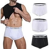 Incontinence Underwear for Men Front Absorbent Leak Proof Adult Briefs for Male Teen Urine Leakage Bladder Control 150ML, 3 Pack