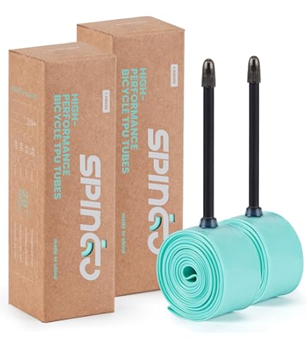 Amazon.com : 2-Pack SPINGO Aluminum Alloy TPU Inner Tube 700C x