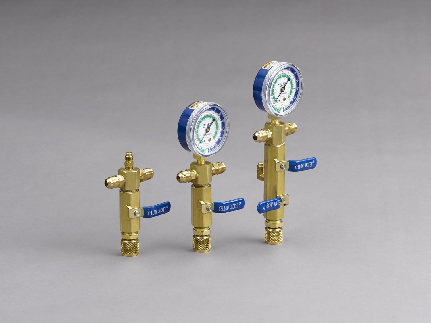 Yellow Jacket 93852 Evacuation Manifolds, Single Valve with LoSide