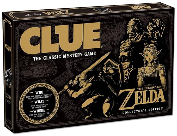 USAopoly The Legend Of Zelda Clue Board Game