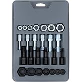Lang Tools 2581 26-Piece Thread Restorer Tap and Die Set, black