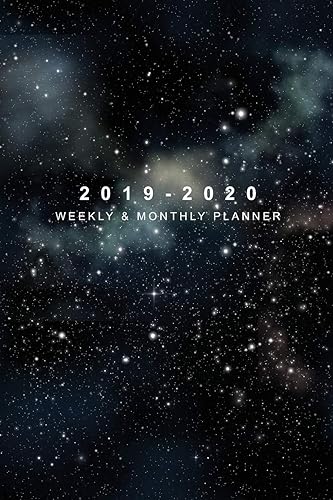 Download 2019-2020 Weekly and Monthly Planner: Galaxy Cover | 12 Month Agenda Calendars with Holidays | Daily Weekly Monthly Planner July 2019-June 2020 | ... Book | Password Log | Yearly Calendar PDF