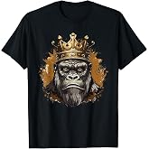 Silverback Gorilla King T-Shirt