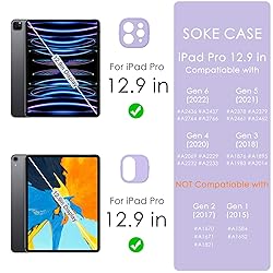 Soke Ultra Hybrid Case for iPad Pro 12.9 Inch