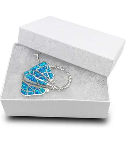 TheDisplayGuys 100-Pack #32 Cotton Filled Cardboard Paper Jewelry Box Gift Case - Gold Foil (3 1/4" X 2 1/4" X 1 - View #3