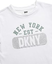 DKNY Girls 3-Piece Athletic Fleece Zip Sweatshirt