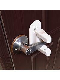 Door Lever Lock (2 Pack) Child Proof Doors & Handles 3M Adhesive - Child Safety by Tuut
