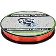 Reaction Tackle Monofilament Fishing Line- Strong and Abrasion-Resistant Nylon Mono, Smooth and Long Casting - Low Memory- Freshwater and Saltwater Fishing Monofilament Line