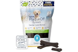 ProDen PlaqueOff System Dental Care Bones for Dogs - Vegetable 17 oz