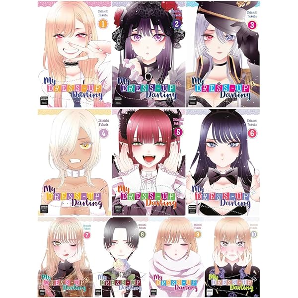 My Dress-Up Darling Series Total 10 Books Set (Book #1- Book