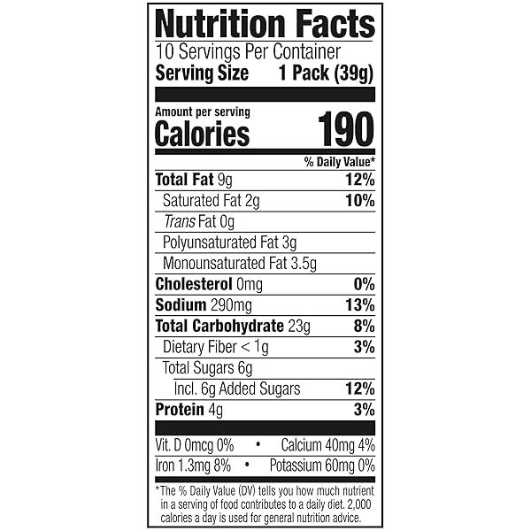 LANCE SANDWICH CRACKERS, CAPTAIN’S WAFERS PEANUT BUTTER AND HONEY, 10 PACKS, 6 SANDWICHES EACH