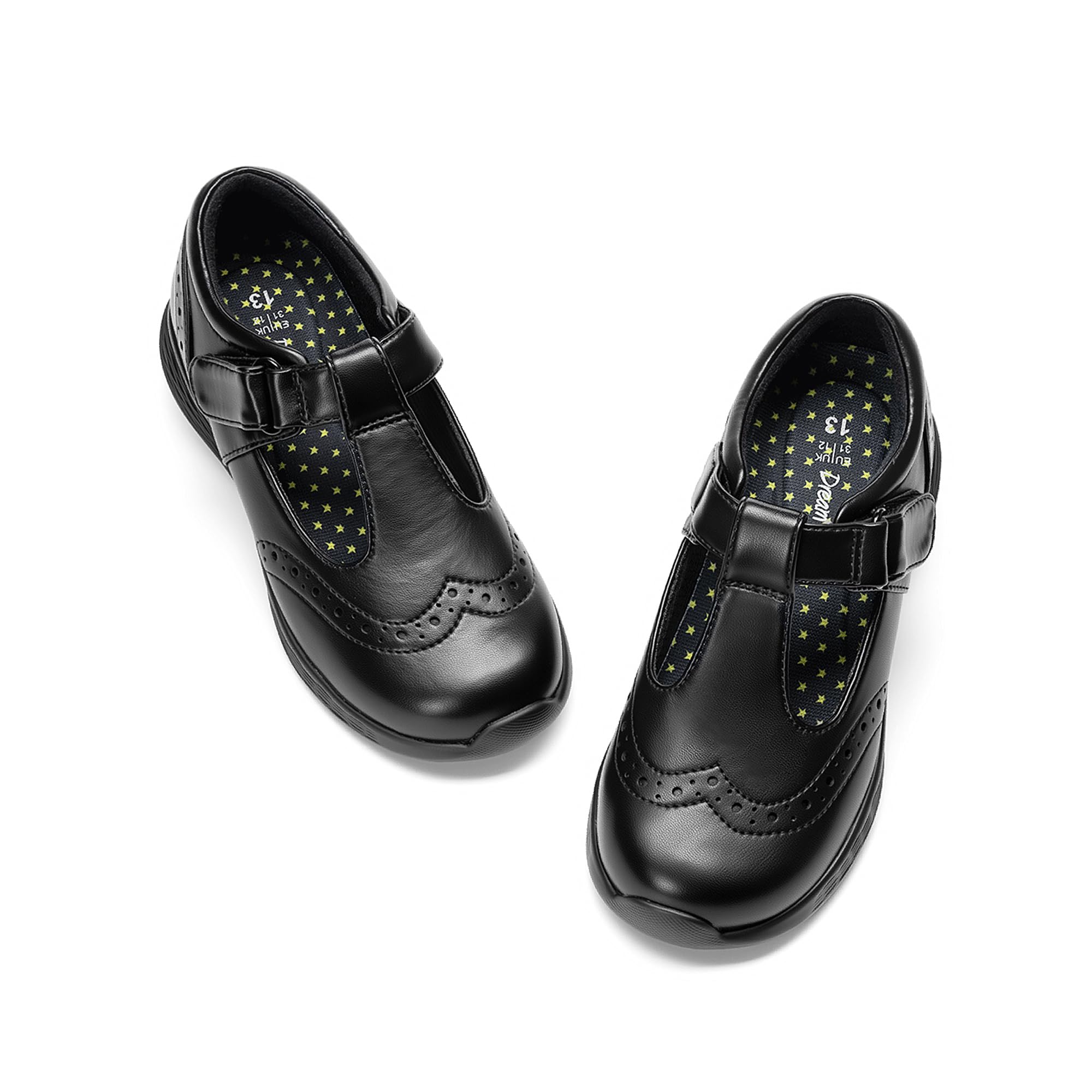 DREAM PAIRS Girls Mary Jane Flats School Uniform