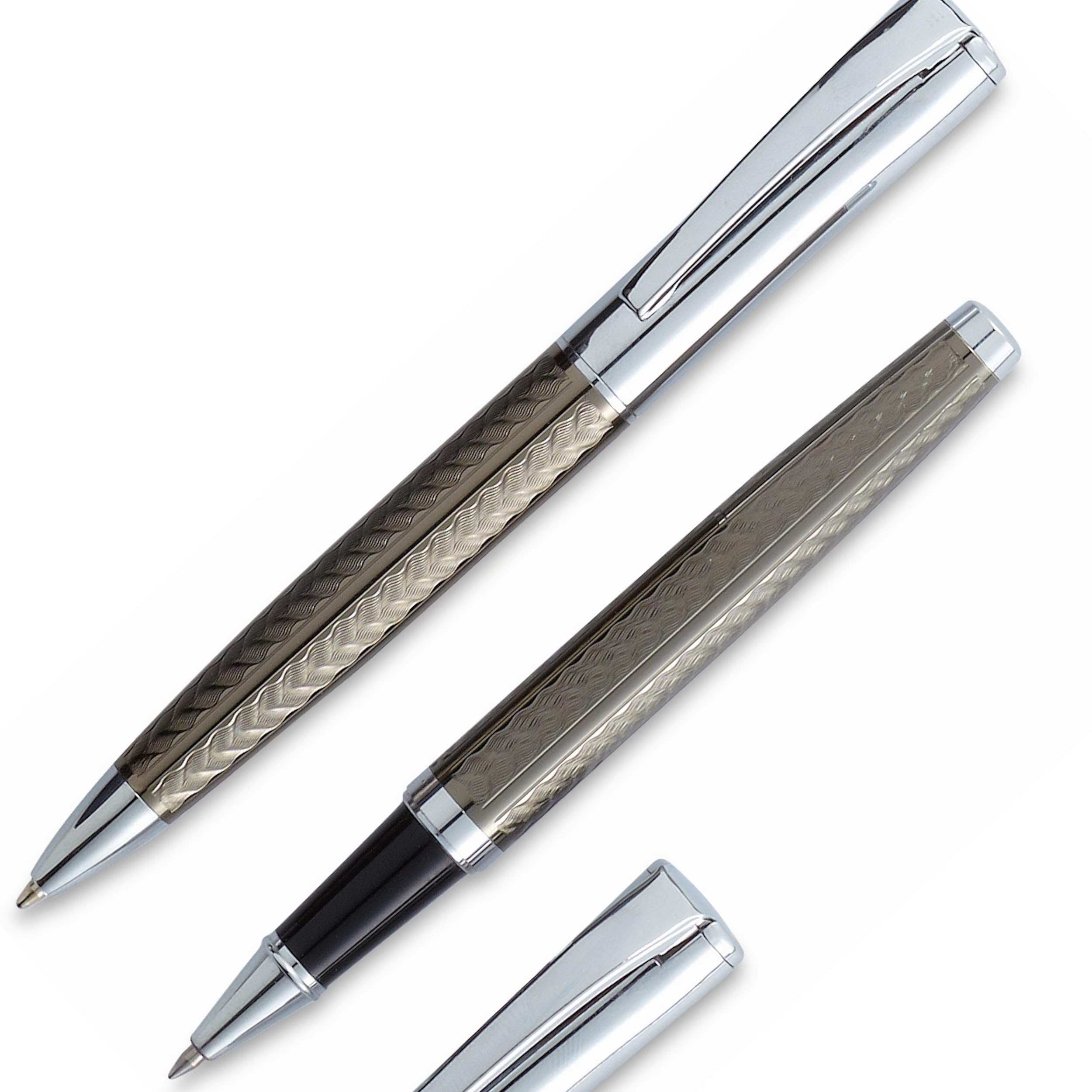 Retractable Ballpoint Pen Ball Pen Stationery Writing Supplies Set By noTrash2003 ®