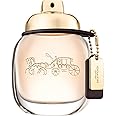 Coach Eau de Parfum - Long Lasting Fragrance with notes of Raspberry Leaves, Turkish Rose & Suede Musks - Floral & Fruity