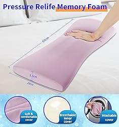 Lumbar Support Pillow for Bed Relief Back