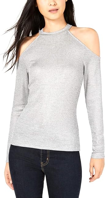 amazon cold shoulder sweaters