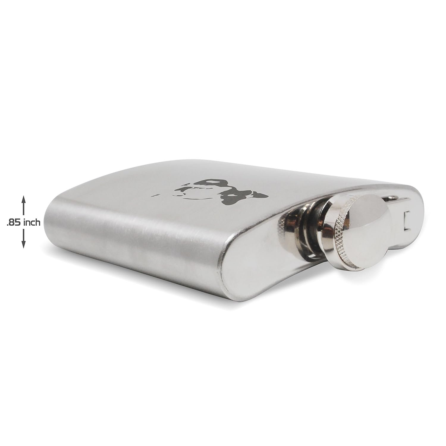 The In フレンチブルドッグステンレススチール6オンスフラスコ Made Usa B06w5gr32v フラスコスキットル 特価ブランド Amansbistropa Com