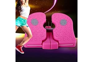 XIAOKEIS Foot Stepper Exercise Machine, Mini Stepper Trainer for Fitness Stovepipe, Leg Exercisers Peddle,Mute Folding Under-Desk Leg Workout Trainer for Stretch Calf Muscles(Random)