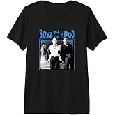 Boyz n the Hood Group with Blue Logo Premium Tri-blend T-Shirt