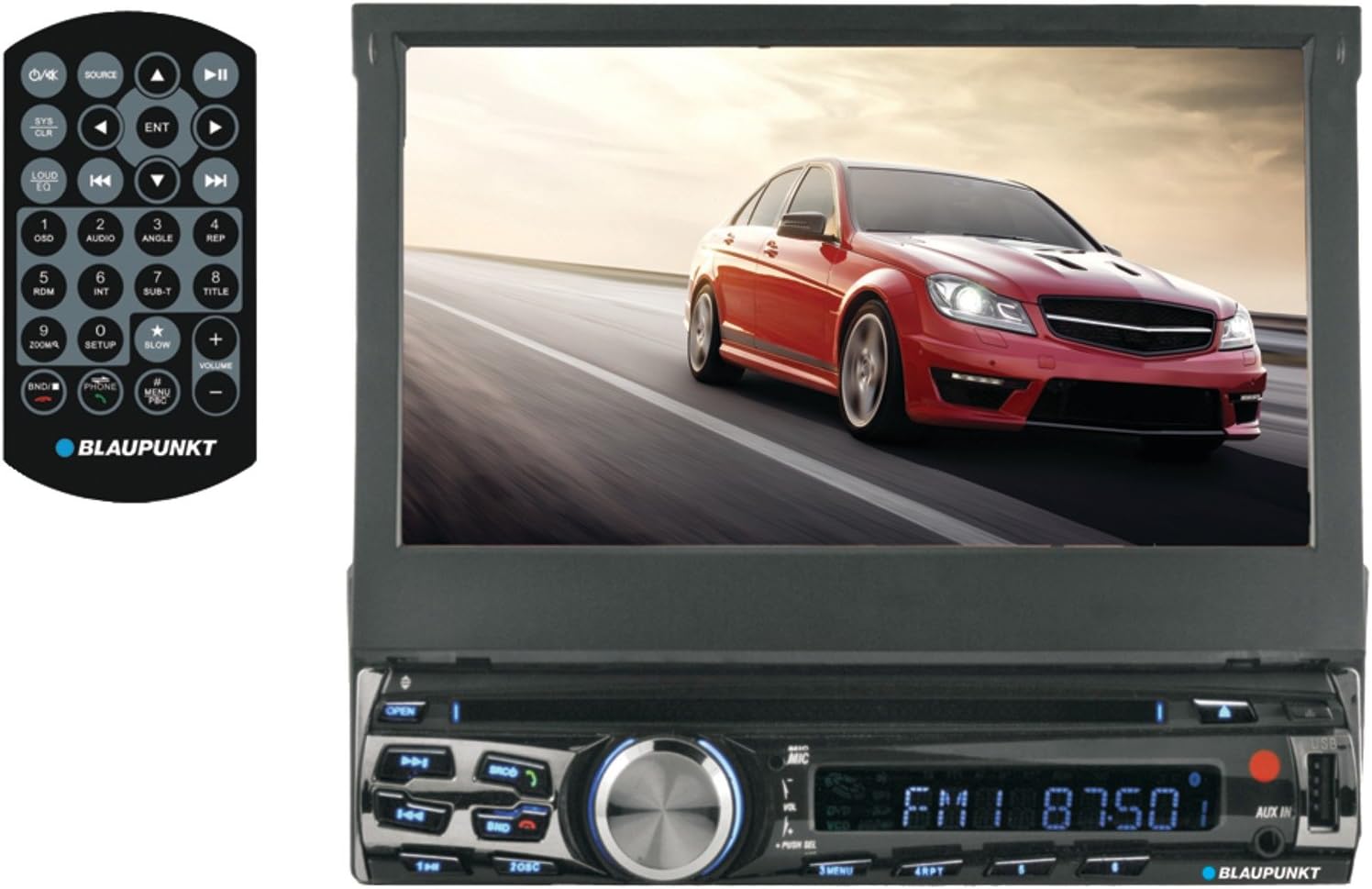 Blaupunkt Austin 7Inch in Dash Touch Screen DVD Multimedia Car Stereo
