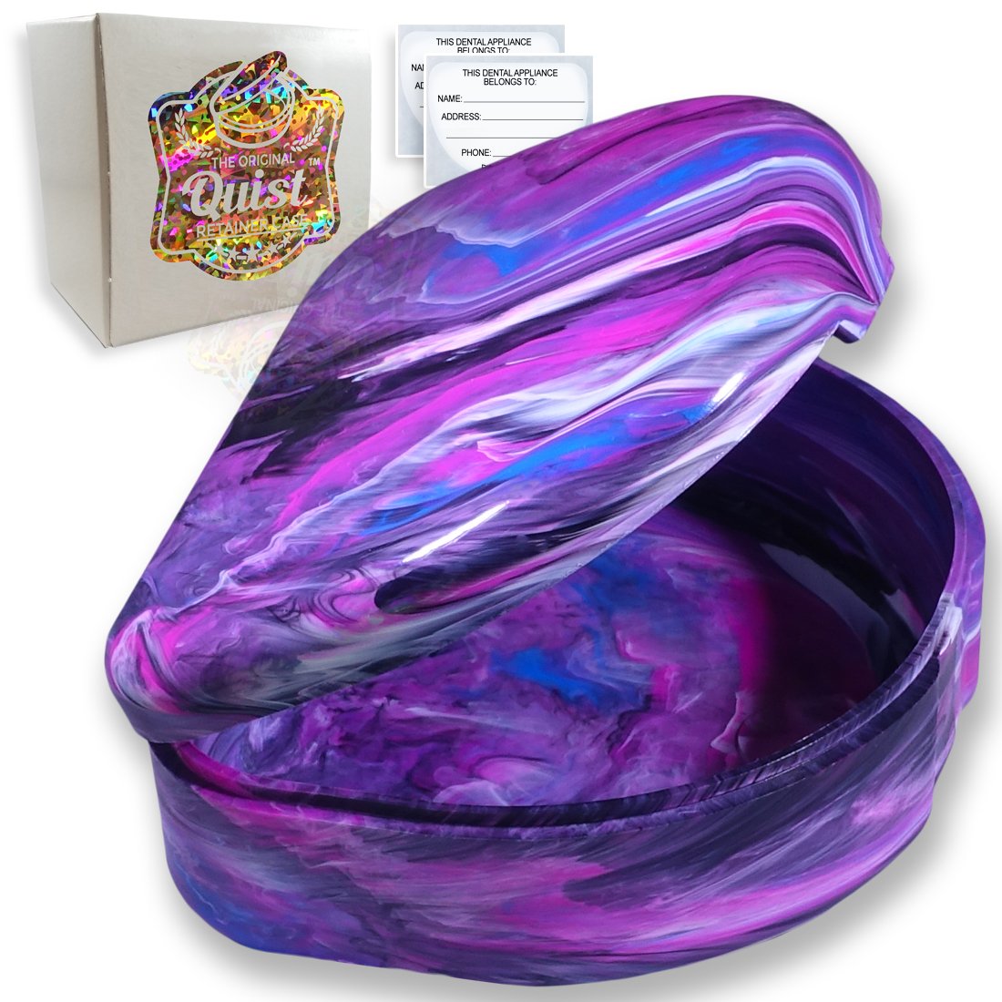 QUIST (TM) FarOut - Orthodontic Retainer Case (Confetti) : Beauty