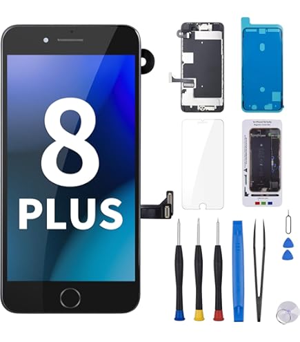 アイホン8 Amazon.com: CYKJGS for iPhone 8 Plus Screen Replacement with Home