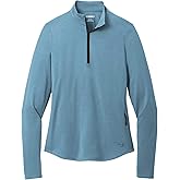 OGIO Women's Motion Quarter Zip | Moisture Wicking Workout Top, Athletic Long Sleeve Pullover for Exercise & Casual Wear