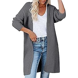 ADJHDFH Cardigan For Women Short Sleeve Gray