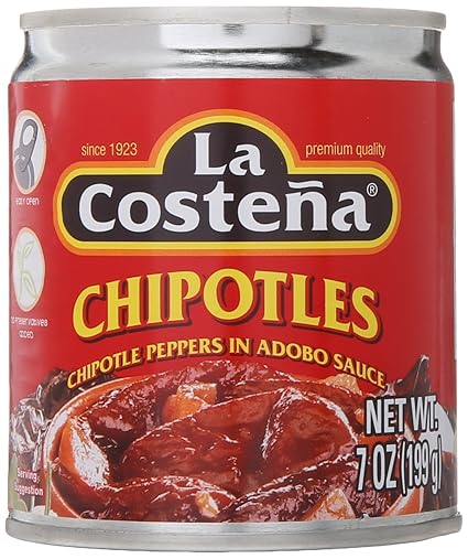 La Costena Chipotle Peppers in Adobo Sauce 199g