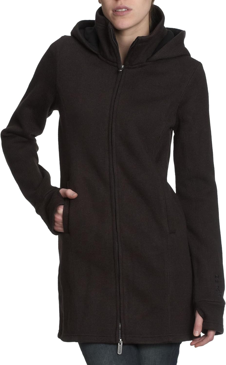 Bench Women's Jacket Brown XLarge Amazon.co.uk Clothing