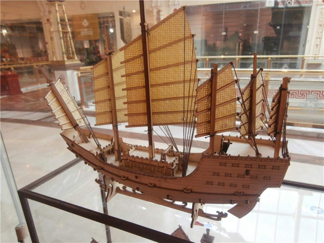 Hummla Ship Model kit No scale China wooden sail boat ZHENG Hes Treasure-ship model