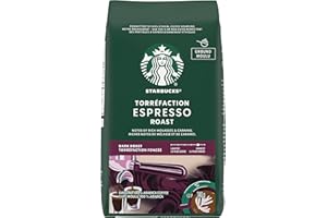 STARBUCKS Espresso Roast Dark Roast Ground Coffee 340g Bag