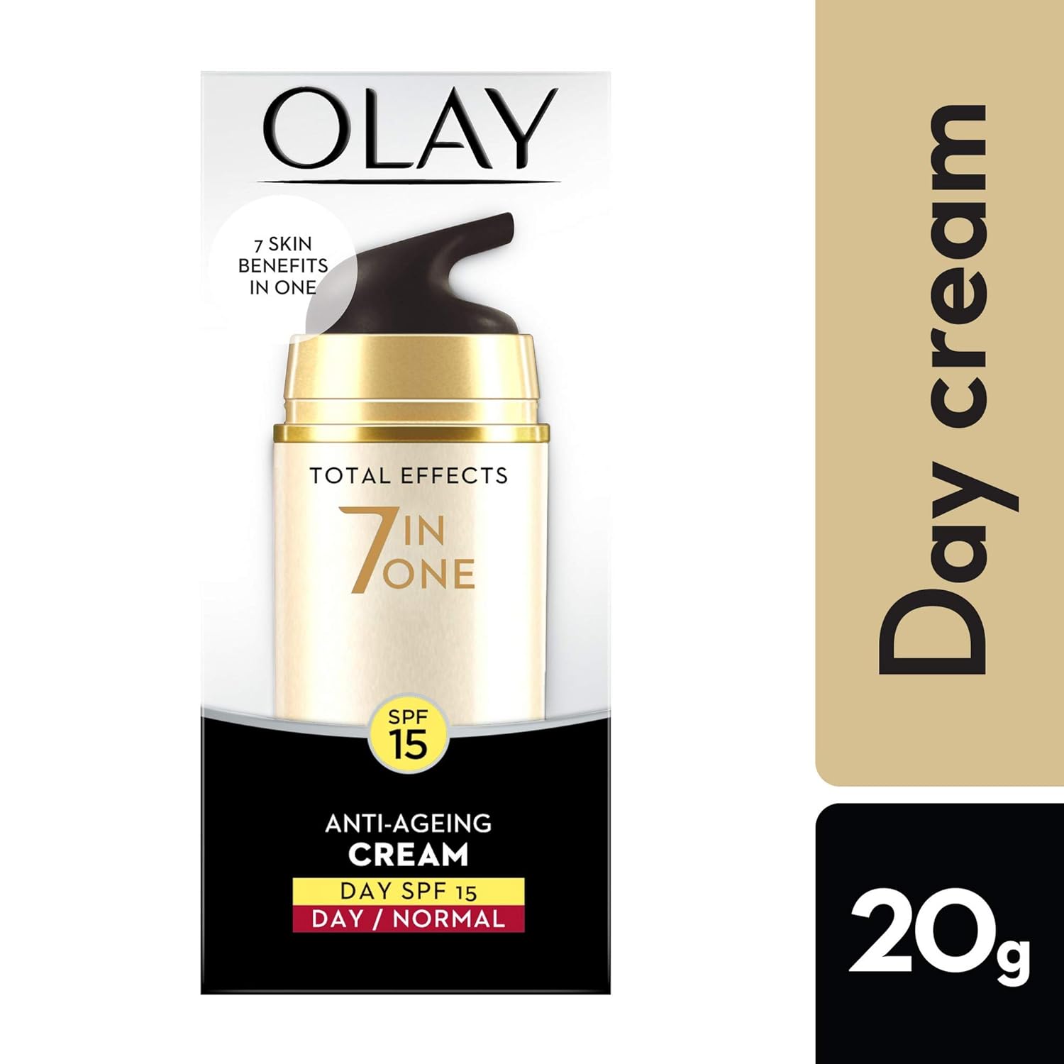 Olay Total Effects 7in1 Anti Aging SPF15 Skin Day Cream, Normal, 20g