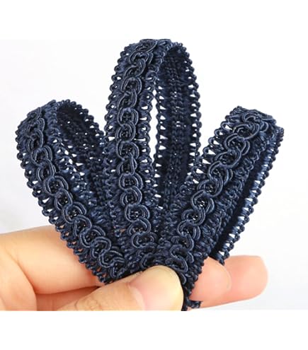 Braided Gimp Braid Trim - 10 Yards - 31+ Colors - Upholstery Lace Braided Gimp Cord Trim Scroll Braid Trim Turkish Trim For Costumes Home Decor Upholstery Craft Sewing DIY GT28060